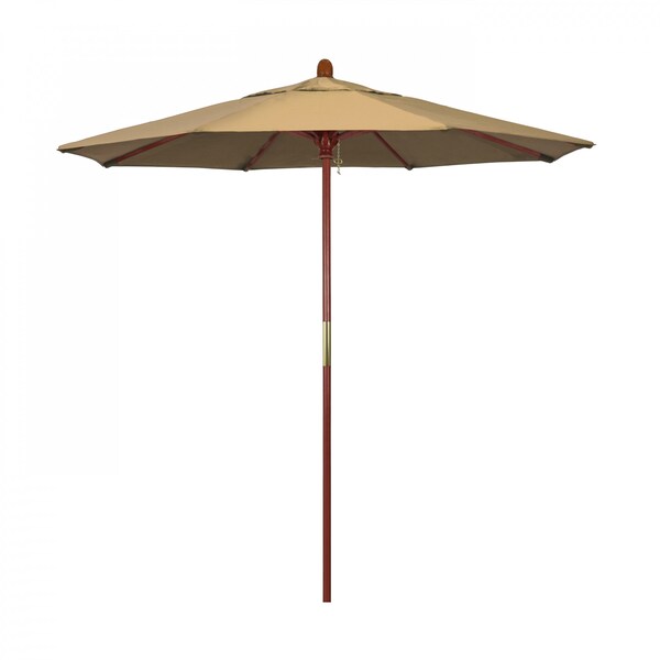 March Patio Umbrella, Octagon, 93.13" H, Olefin Fabric, Champagne MARE758-F67