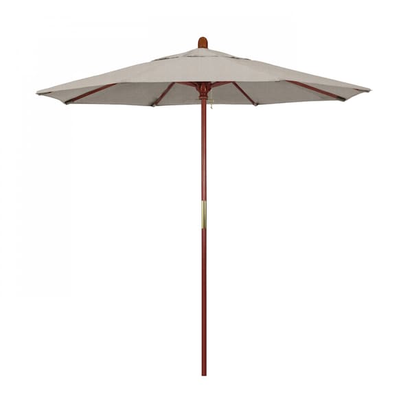 California Umbrella Patio Umbrella, Octagon, 93.13" H, Olefin Fabric, Woven Granite 194061036211