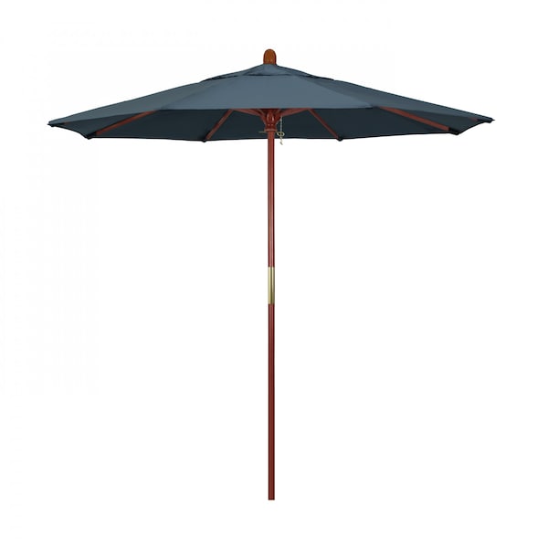 March Patio Umbrella, Octagon, 93.13" H, Pacifica Fabric, Sapphire MARE758-SA52