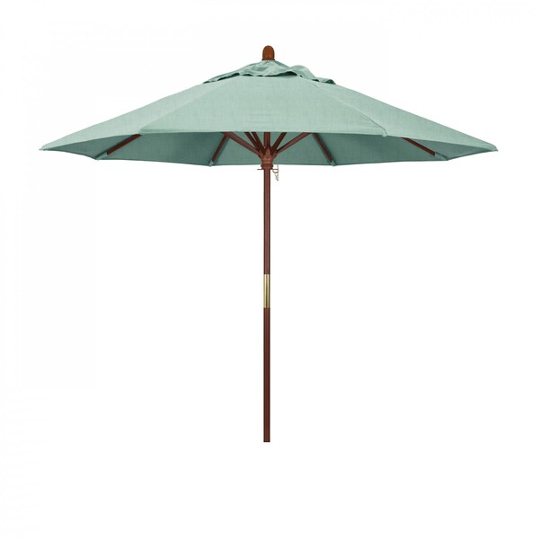 California Umbrella Patio Umbrella, Octagon, 97.5" H, Sunbrella Fabric, Spectrum Mist 194061036457 - main