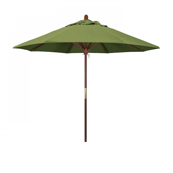 March Patio Umbrella, Octagon, 97.5" H, Sunbrella Fabric, Spectrum Cilantro MARE908-48022