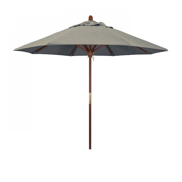 California Umbrella Patio Umbrella, Octagon, 97.5" H, Sunbrella Fabric, Spectrum Dove 194061036471 - main