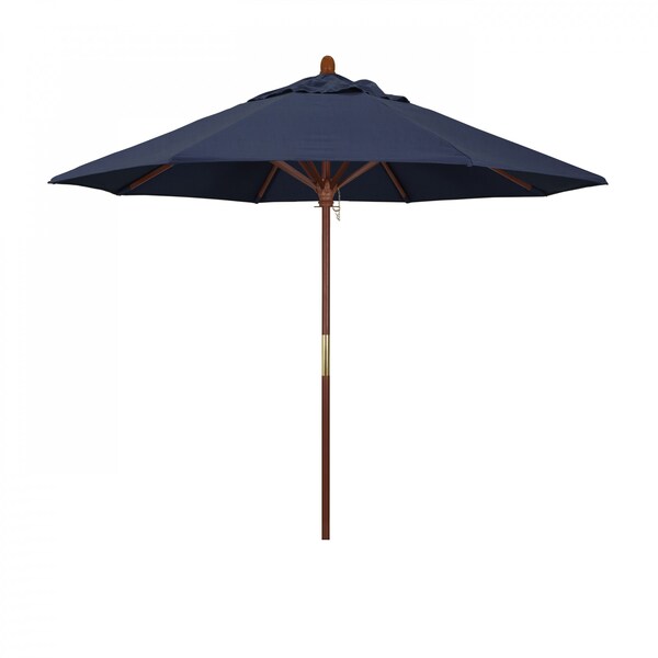 California Umbrella Patio Umbrella, Octagon, 97.5" H, Sunbrella Fabric, Spectrum Indigo 194061036488 - main