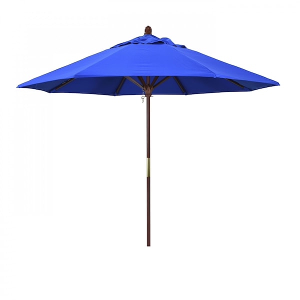 California Umbrella Patio Umbrella, Octagon, 97.5" H, Sunbrella Fabric, Pacific Blue 194061036518 - main