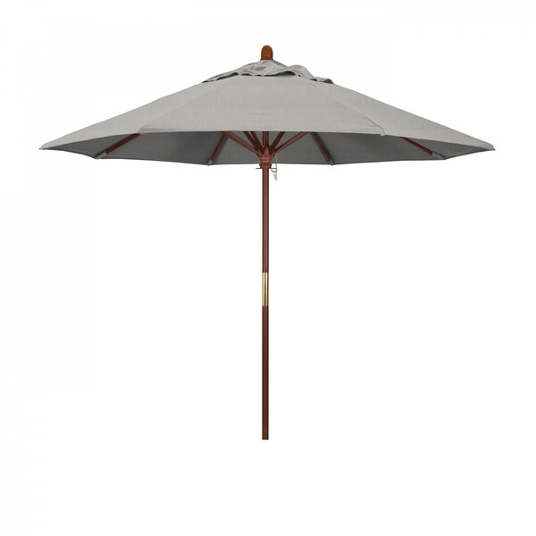 California Umbrella Patio Umbrella, Octagon, 97.5" H, Sunbrella Fabric, Granite 194061036525 - main