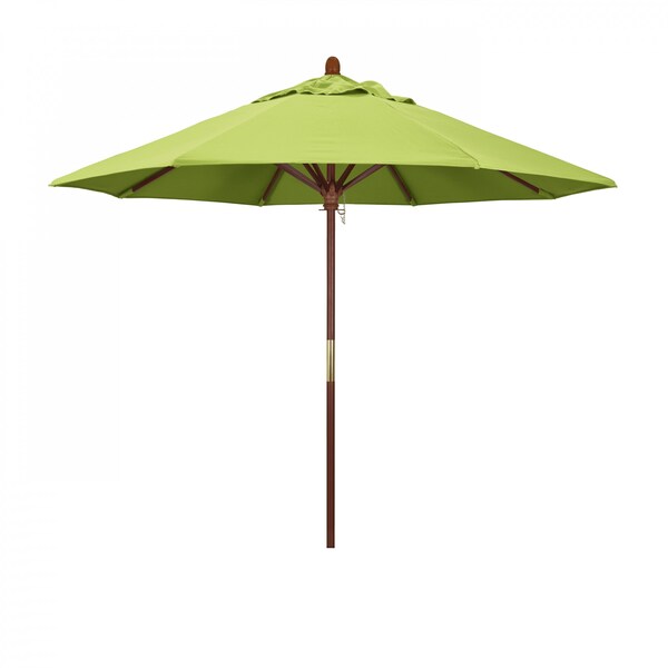 California Umbrella Patio Umbrella, Octagon, 97.5" H, Sunbrella Fabric, Parrot 194061036563 - main