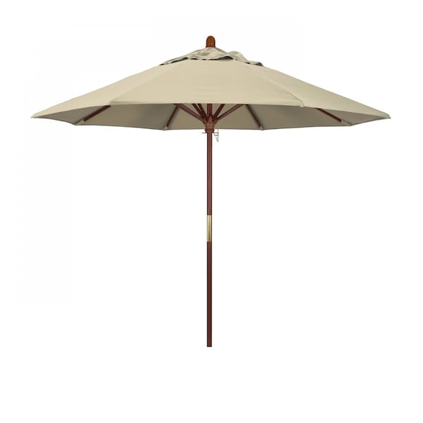 California Umbrella Patio Umbrella, Octagon, 97.5" H, Sunbrella Fabric, Antique Beige 194061036662 - main