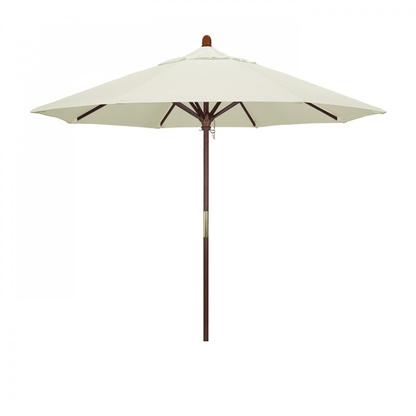 California Umbrella Patio Umbrella, Octagon, 97.5" H, Sunbrella Fabric, Canvas 194061036730 - main