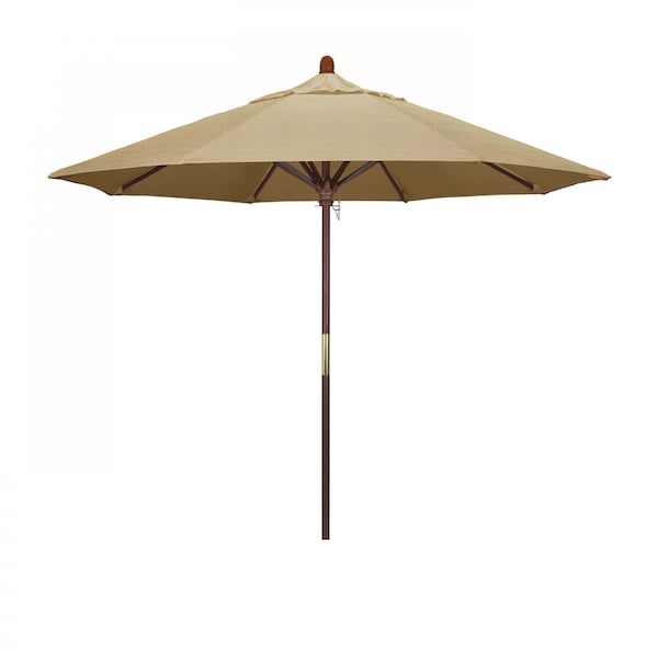 California Umbrella Patio Umbrella, Octagon, 97.5" H, Sunbrella Fabric, Linen Sesame 194061036921 - main