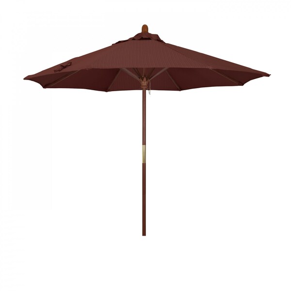 March Patio Umbrella, Octagon, 97.5" H, Olefin Fabric, Terrace Adobe MARE908-FD12