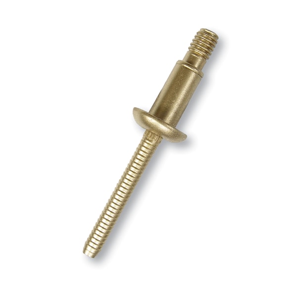 Huck Flex Blind Rivet/Mandrel, 1/4", 0.229Grip, PK250 MBP-R8-M6-MCT