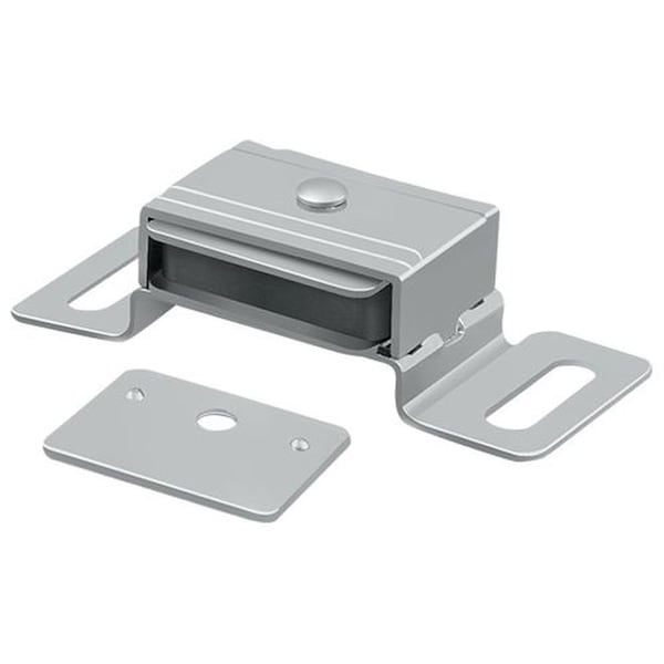 Deltana Magnetic Catch 2-1/16" X 1-1/8" X 5/8" Satin Chrome MC325 - main