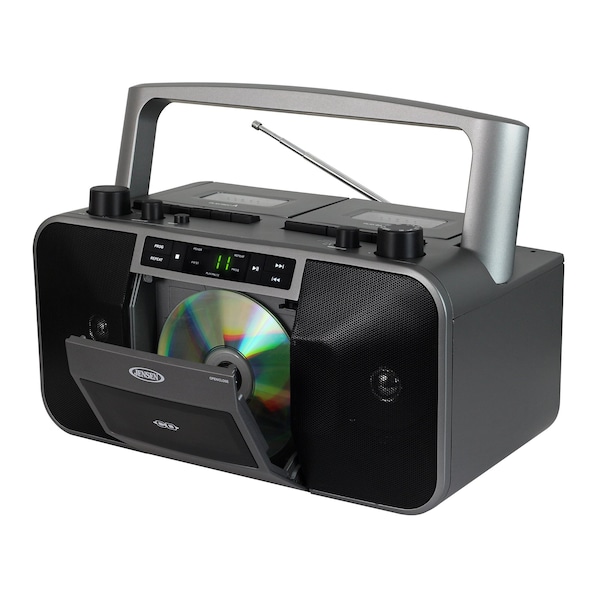 PEDRO CD7点セット Jensen Portable Stereo CD Player with Dual Cass MCR-1500 | Zoro