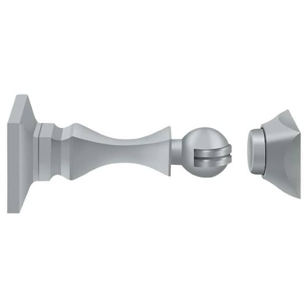 Deltana Magnetic Door Holder 3-1/2" Satin Chrome MDH35U26D - main