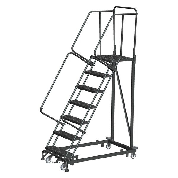 Ballymore Safety Rolling Ladder, Steel, 70 in.H ML073221P - main