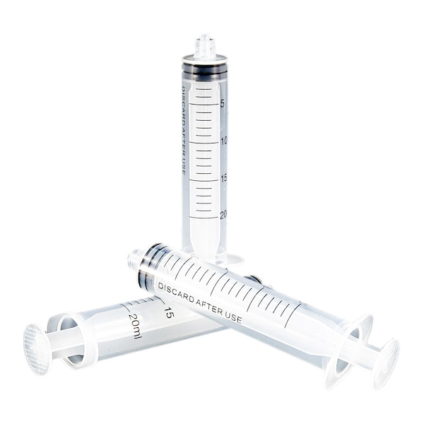 AirTite Syringe, Bulk, 20mL Luer Lock, PK50 MLB20 Zoro