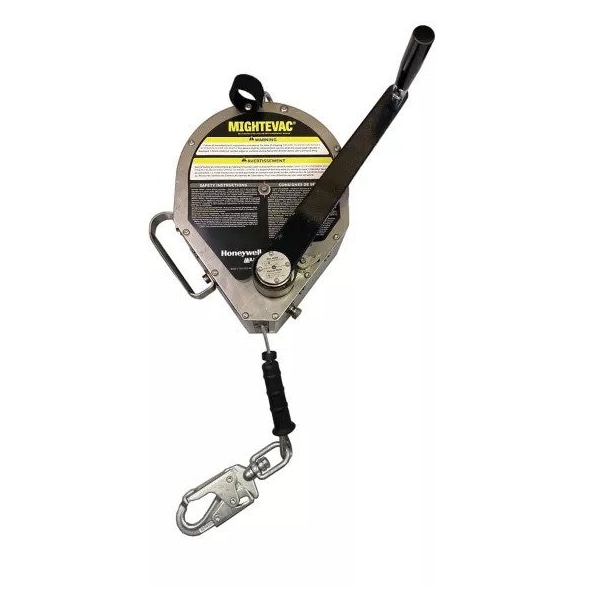 Honeywell Miller MightEvac+ SRL, 50 ft. Length, Carabiner, Steel, 1 Leg(s), 310 lb Weight Capacity MME-GCB1-02/50FT - main