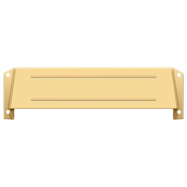 Deltana Letter Box Hood Lifetime Brass MSH158CR003