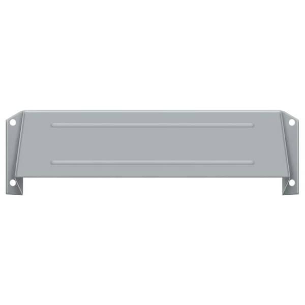 Deltana Letter Box Hood Satin Chrome MSH158U26D