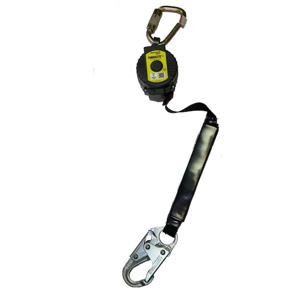 Honeywell Miller TurboLite+ Personal Fall Limiter, 6 ft. Length, Carabiner, Steel, 2 Leg(s), 420 lb Weight Capacity MTL-OHW2-22/6FT - main