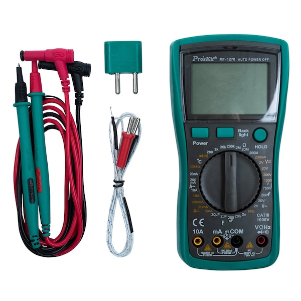 Proskit Multimeter, Digital MT1270 Zoro