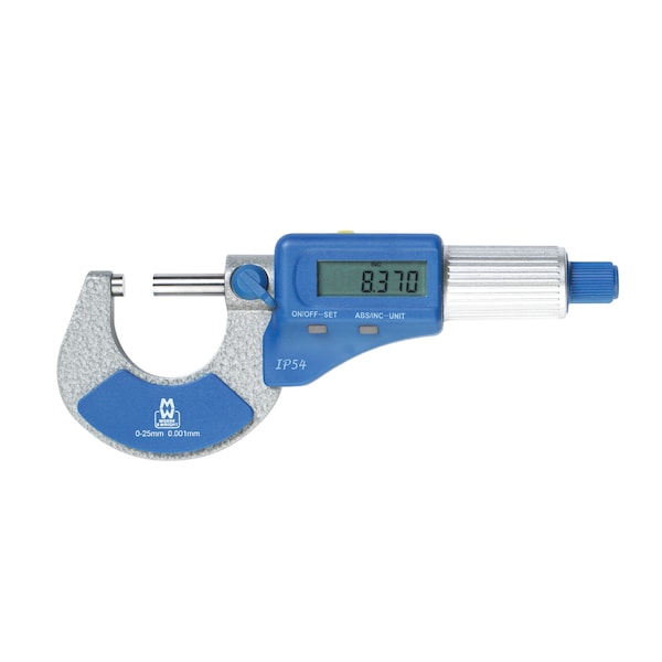 Moore & Wright Digital Micrometer 25-50mm/1-2" MW200-02DDL - main