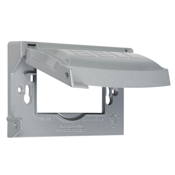 Bell Outdoor 1 -Gang Horizontal or Vertical Box Cover, , Aluminum MX1250S - main