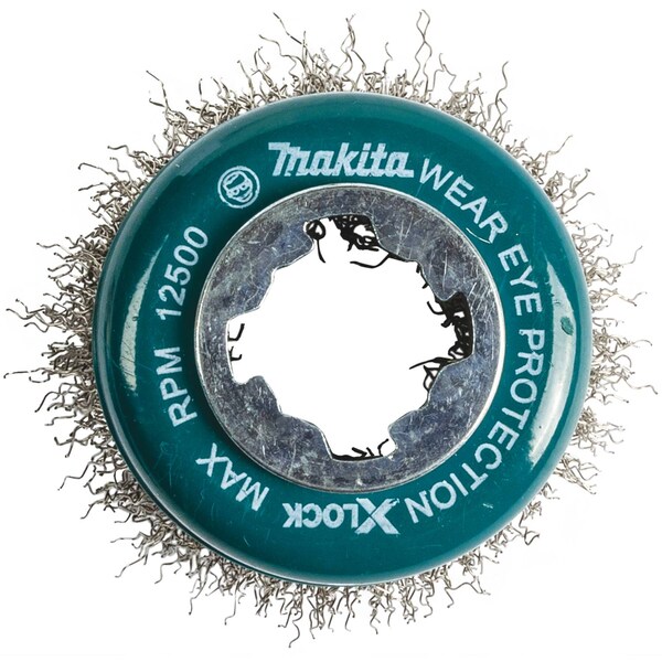 Makita X-LOCK 3" Stainless Steel Crimped Wire C D-72584 - main