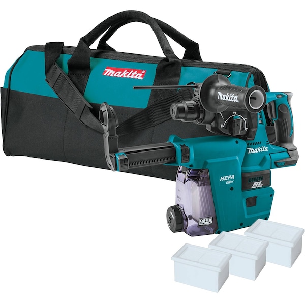 Makita LXT Brushless 1" SDS-Plus Rotary Ham, 18V XRH01ZWX - main