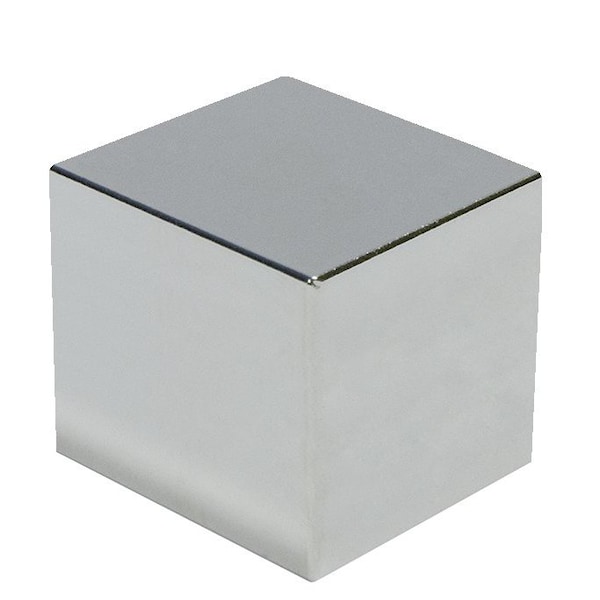 Mag-Mate Nickel Plated Rare Earth Magnet 0.50"Th NE505050NP35 - main