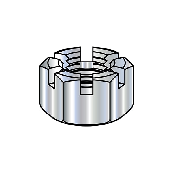 Zoro Select Hex Nut, 5/8
