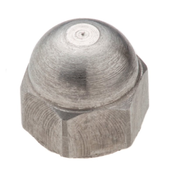 Ampg Acorn Nut, #3-48, 18-8 Stainless Steel, Plain, 1/4 in H NUT802348 - main