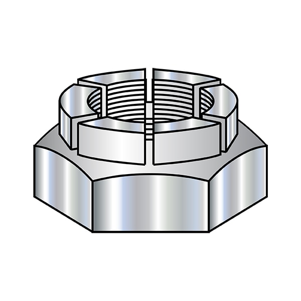 Zoro Select Lock Nut, 3/8