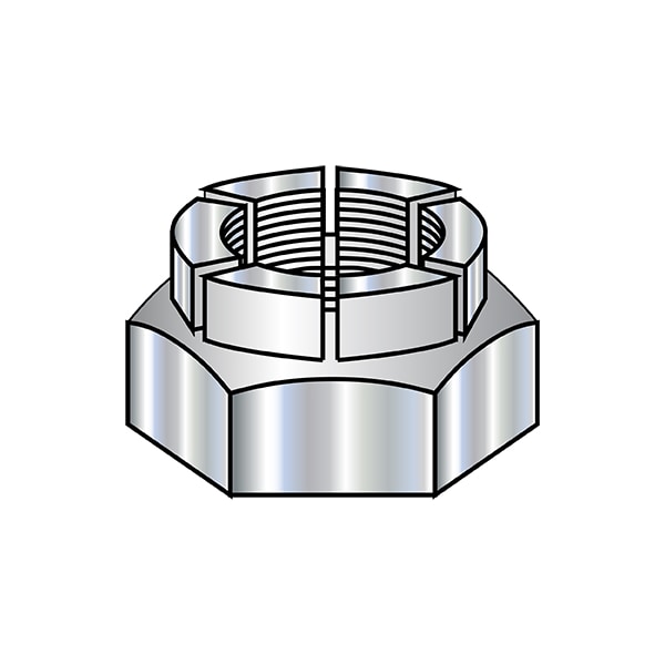 Zoro Select Lock Nut, 3/4
