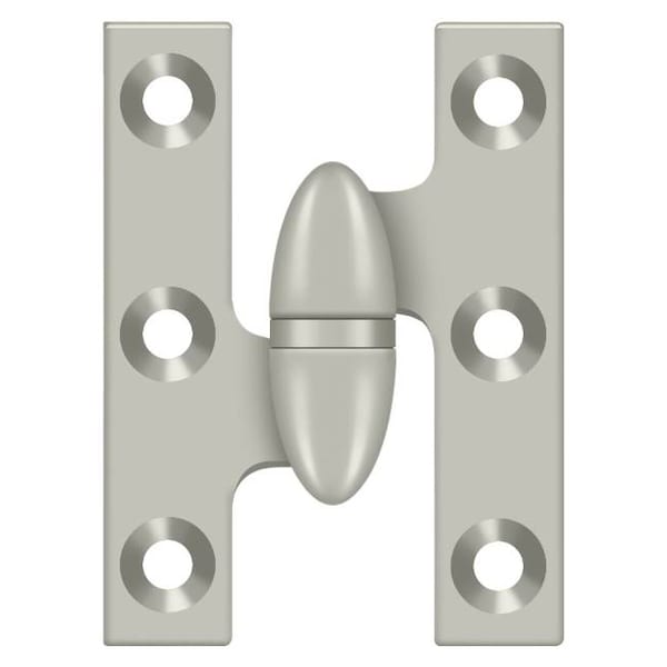 Deltana Satin Nickel Door and Butt Hinge OK2015U15-L - main