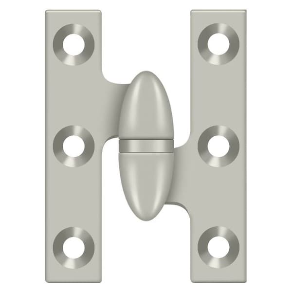 Deltana Satin Nickel Door and Butt Hinge OK2015U15-R - main