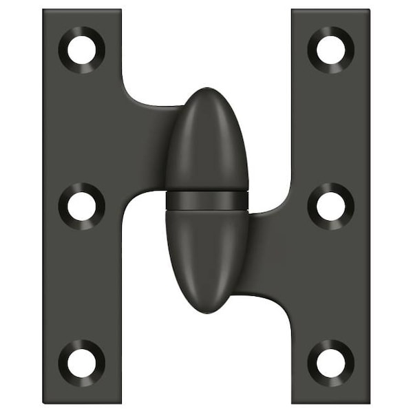 Deltana Oil Rubbed Bronze Knuckle Hinge OK2520U10B-R - main