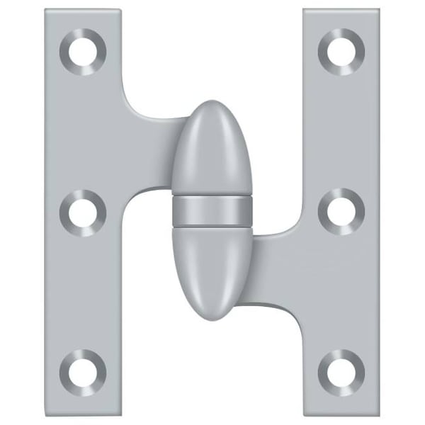 Deltana Satin Chrome Door and Butt Hinge OK5032B26D-R - main