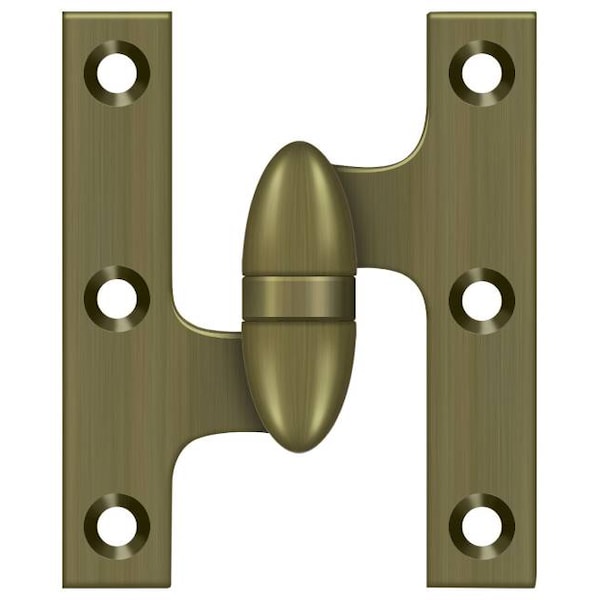Deltana Antique Brass Knuckle Hinge OK5032B5L Zoro