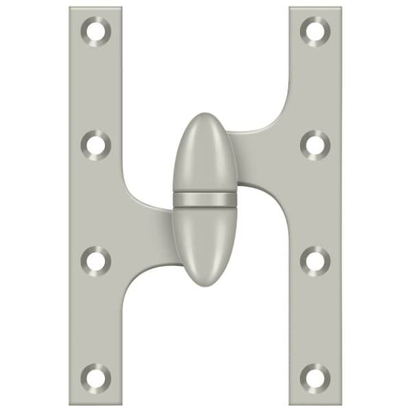 Deltana Satin Nickel Door and Butt Hinge OK6040B15-L - main