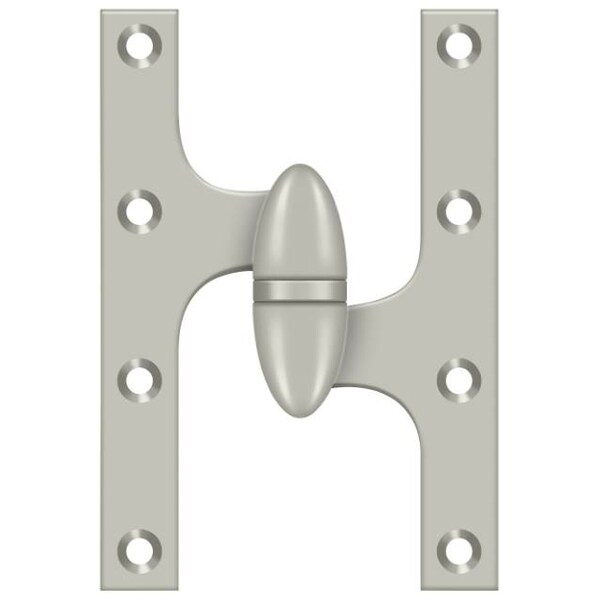 Deltana Satin Nickel Door and Butt Hinge OK6040B15-R - main