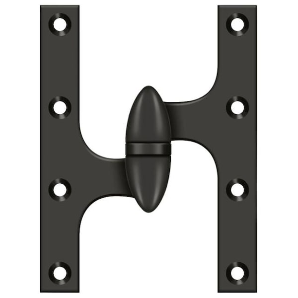 Deltana Oil Rubbed Bronze Door and Butt Hinge OK6050B10B-L - main