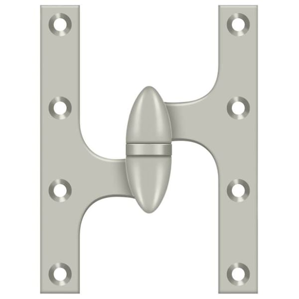 Deltana Satin Nickel Door and Butt Hinge OK6050B15-L - main
