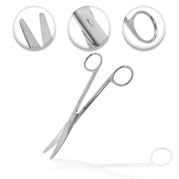 Cynamed OR Grade Mayo Scissors, 6.75", CVD CYZR-0447 - main