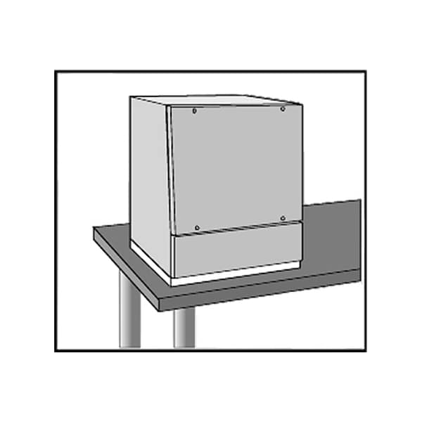 Nvent Hoffman Bases for Sloped Front, fits 1200x600mm, PBS126 - main