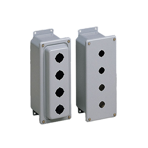 Nvent Hoffman Screws Electrical Enclosures, 8 in H, 2-3/4 in D, 4 in W, NEMA 4, Steel ED3PB - main