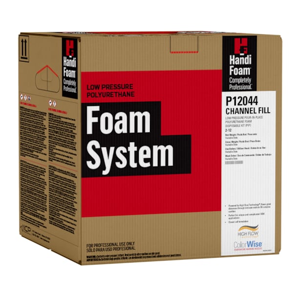 HandiFoam Spray Foam Kit, 212 Chnnl Fill HFO, 12 cu P12044 Zoro