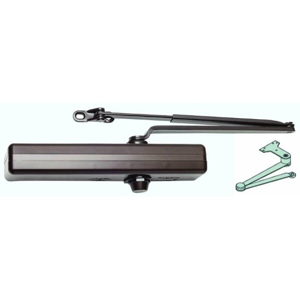 Lcn Manual, LCN 1460, Surface Mounted Closer, Interior and Exterior 1461HEDA62GDKBRZFPCLH - main