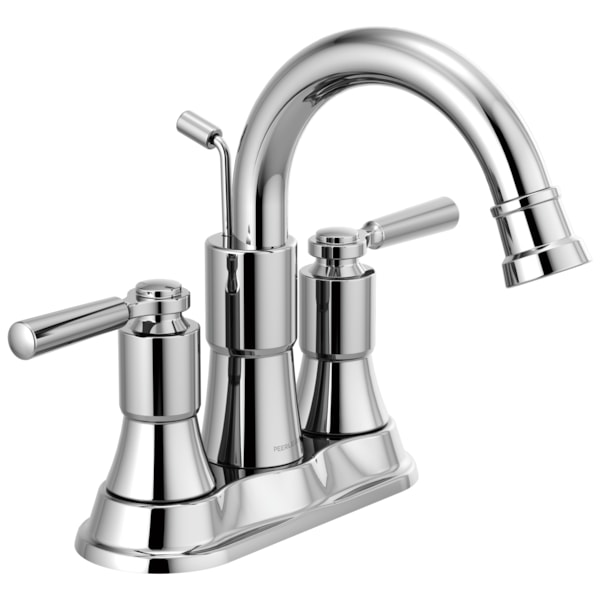 Delta 3hole 4" installation Hole Centerset Lavatory Faucet, Chrome