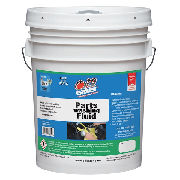 Oil Eater Waterbased Parts Washing Fluid, Neutral AOD5G28801 Zoro